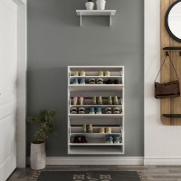 Rafturi pentru pantofi Hanah Home Lupa 3 White imaginea #3 — magazin online Desire.md