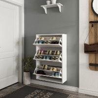 Rafturi pentru pantofi Hanah Home Lupa 3 White imaginea #4 — magazin online Desire.md