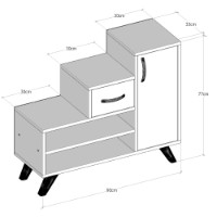 Rafturi pentru pantofi Hanah Home Retro Sonoma imaginea #4 — magazin online Desire.md