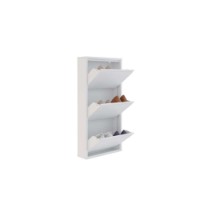 Rafturi pentru pantofi Hanah Home 3 Piece Metal White imaginea #7 — magazin online Desire.md