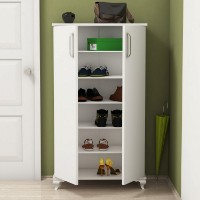 Обувница Hanah Home Ari White фото №3 — интернет-магазин Desire.md