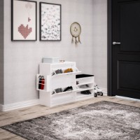 Обувница Hanah Home Trend White фото №2 — интернет-магазин Desire.md