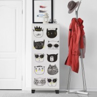 Rafturi pentru pantofi Hanah Home Filinta Cats White imaginea #2 — magazin online Desire.md