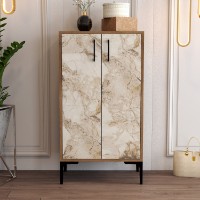Rafturi pentru pantofi Hanah Home Prag Walnut White Marble imaginea #2 — magazin online Desire.md