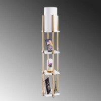 Lampadar Opviq 7119 White Gold imaginea #2 — magazin online Desire.md