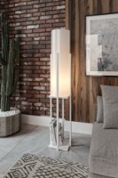 Lampadar Opviq Dor White