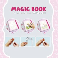 Carte de colorat pentru copii Lisciani Hello Kitty Magic Book (13263) imaginea #2 — magazin online Desire.md