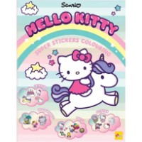 Set pentru creatie Lisciani Hello Kitty Super Stickers Colouring (13331) imaginea #2 — magazin online Desire.md