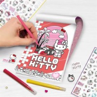 Set pentru creatie Lisciani Hello Kitty Super Stickers Colouring (13331) imaginea #3 — magazin online Desire.md