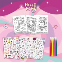 Set pentru creatie Lisciani Hello Kitty Super Stickers Colouring (13331) imaginea #4 — magazin online Desire.md