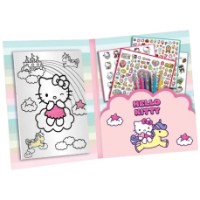 Set pentru creatie Lisciani Hello Kitty Super Stickers Colouring (13331)