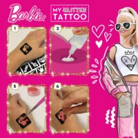 Set pentru creatie Lisciani My Glitter Tattoo Barbie (100958) imaginea #5 — magazin online Desire.md