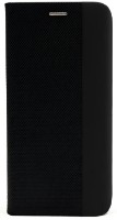 Husa de protecție WOO Shell Flip Nylon Oppo A6X 4G Black (WOOCFLNOPA6XBK)