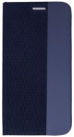Husa de protecție WOO Shell Flip Nylon Oppo A6X 5G Blue (WOOCFLNOPA6X5GBL)