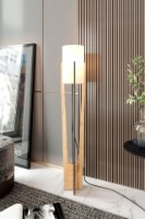 Lampadar Opviq Minimalist Oak