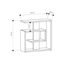 Suporturi pentru canapea Hanah Home Saly Sonoma Oak White imaginea #3 — magazin online Desire.md
