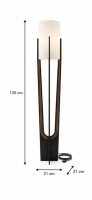 Lampadar Opviq Minimalist Black imaginea #4 — magazin online Desire.md