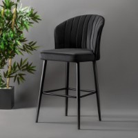 Set de scaune de bar Hanah Home Rubi Black