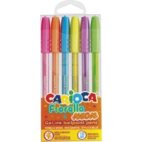 Набор ручек Carioca Fiorella Neon 6pcs (43365)