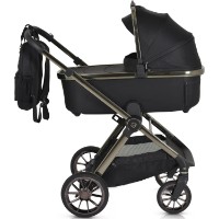 Carucior Moni 2in1 iClick Black imaginea #2 — magazin online Desire.md