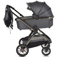 Carucior Moni 2in1 iClick Gray imaginea #9 — magazin online Desire.md
