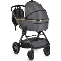 Carucior Moni 2in1 iClick Gray imaginea #2 — magazin online Desire.md