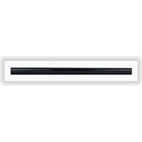 Grilaj de ventilare Metroterm Slot Thermo 20x1000mm BLK1000