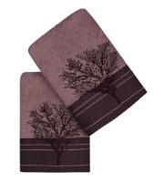 Set prosoape Trendy Infinity 2pcs Maroon (GTR008483) imaginea #5 — magazin online Desire.md