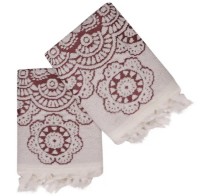 Set prosoape Trendy Marcello 2pcs Claret Red (GTR008664) imaginea #3 — magazin online Desire.md