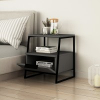 Noptieră Hanah Home Pal Anthracite imaginea #2 — magazin online Desire.md