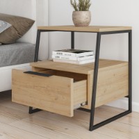 Noptieră Hanah Home Pal Oak v2 imaginea #2 — magazin online Desire.md