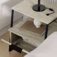 Noptieră Hanah Home Pal Travertine imaginea #4 — magazin online Desire.md