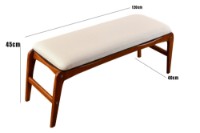 Банкетка Hanah Home Touch фото №8 — интернет-магазин Desire.md