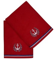 Set prosoape Trendy Maritim 2pcs Red (GTR008521) imaginea #3 — magazin online Desire.md
