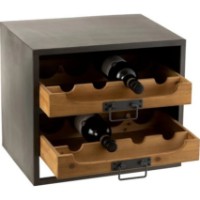 Raft pentru sticle de vin J-Line 44x28x35cm (1131) imaginea #3 — magazin online Desire.md