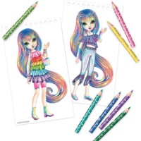 Carte de colorat pentru copii Nebulous Stars Isadora 8pcs (11450) imaginea #2 — magazin online Desire.md