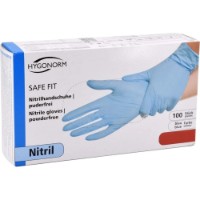 Одноразовые перчатки Hygonorm Safe Fit 100pcs Blue s.L (261182)