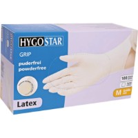 Одноразовые перчатки Hygostar White 100pcs s.M (26851)
