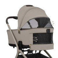 Carucior Kikka Boo Goya 2in1 Platinum Champagne imaginea #2 — magazin online Desire.md
