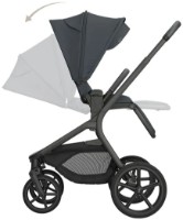 Carucior Kikka Boo Goya 2in1 Platinum Graphite imaginea #6 — magazin online Desire.md