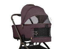 Carucior Kikka Boo Goya 2in1 Platinum Merlot imaginea #4 — magazin online Desire.md