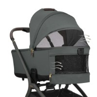 Carucior Kikka Boo Goya 2in1 Platinum Olive imaginea #3 — magazin online Desire.md