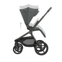 Carucior Kikka Boo Goya 2in1 Platinum Olive imaginea #7 — magazin online Desire.md