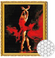 Mozaic cu diamante Art Gallery Premium Passionate Ballerina 30x40cm (GB82419)