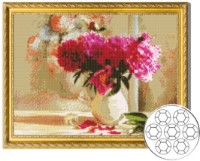 Mozaic cu diamante Art Gallery Premium Peonies 40x50cm (GA80096)