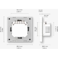 Întrerupător smart Moes ZS-SR-EU1-WH-MS imaginea #3 — magazin online Desire.md