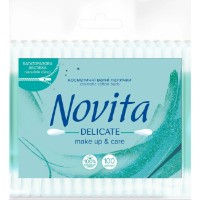 Ватные палочки Novita Delicate 100pcs