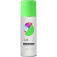 Spray pentru păr Sibel Fluo Green 125ml