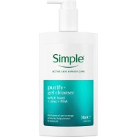 Очищающее средство для лица Simple Purify+ Gel Cleanser 240ml