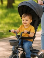 Bicicletă copii Baby Mix Relax 5in1 Grey (56256) imaginea #7 — magazin online Desire.md